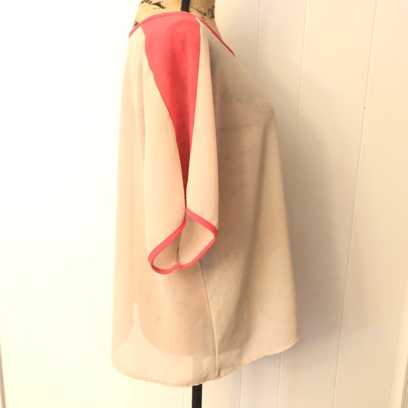 Make an Offer! Med Nude/Coral Top - Picture 3 of 5